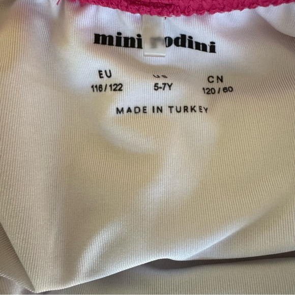 Mini Rodini Pink Dashing Dog UV Swimsuit size 5-7Y - Picture 5 of 6